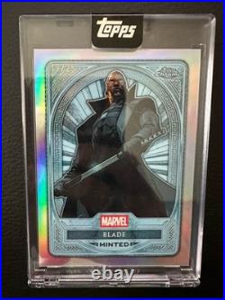 2025 Topps Marvel Mint Encased BLADE Refractor Minted #111 SSP /25