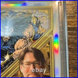 2025 Topps Marvel Mint Encased Wolverine Adam Kubert Chrome Auto 45/50