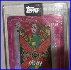 2025 Topps Marvel Mint GAMBIT'S DECK PLAYING CARD #61/99 Jean Grey