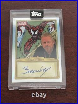 2025 Topps Marvel Mint MARK BAGLEY Chrome Auto Mashup Carnage /50 #CA-MBA