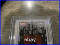 2025 Topps Marvel Studios Chrome Agatha Harkness /50 Three of Swords All Along