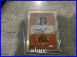 2025 Topps Marvel Studios Chrome Agatha Harkness /50 Three of Swords All Along