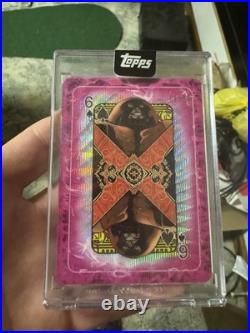 2025 Topps Mint Marvel Juggernaut Gambit's Deck Refractor #/99