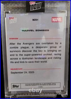 2025 Topps Now Marvel Zombies Gold Refractor Rainbow Foil #42/50 Rare Ssp 2025 Topps Now Marvel Zombies Gold Refractor Rainbow Foil #42/50 Rare Ssp