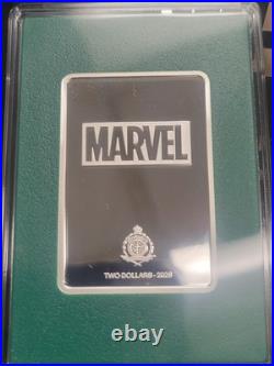 2026CAPTAIN AMERICA Agoro Marvel Trading Coin Card 008/250! 1 oz 999 Fine