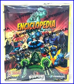 2026 ENCYCLOPEDIA MARVEL 3 BOXES (72 SEALED PACKS) Cards Peru COLOSSUS