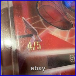 2026 Marvel Neon Topps Chrome Spider-Ham #133 4/5! Red SSP