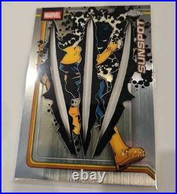 2026 Topps Chrome Marvel Comics Chrome Variations Clawed Die-Cut 12/20