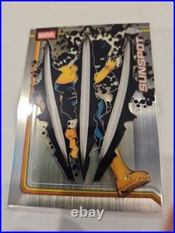 2026 Topps Chrome Marvel Comics Chrome Variations Clawed Die-Cut 12/20