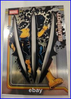 2026 Topps Chrome Marvel Comics Chrome Variations Clawed Die-Cut 12/20