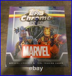 2026 Topps Chrome Marvel Comics Mega Box Factory Sealed (8 Packs, 56 Cards)