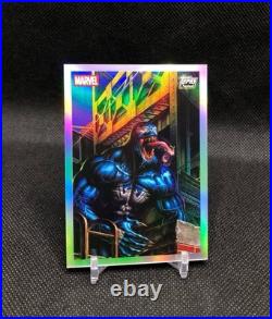 2026 Topps Chrome Marvel Comics VENOM ORIGINAL ART CARD SSP CASE HIT #TO-06