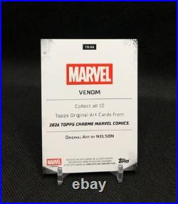 2026 Topps Chrome Marvel Comics VENOM ORIGINAL ART CARD SSP CASE HIT #TO-06