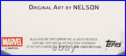 2026 Topps Chrome Marvel Comics VENOM ORIGINAL ART CARD SSP CASE HIT #TO-06