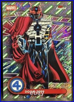 2026 Topps Finest Fantastic Four #059 Doom 2099 Cosmic Ray Refractor /65