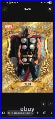 2026 Topps Marvel Chrome Mega Box Pre-sale Release Date On July 1 2026