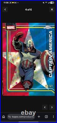 2026 Topps Marvel Chrome Mega Box Pre-sale Release Date On July 1 2026