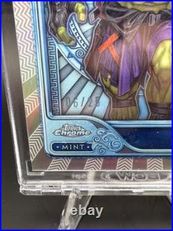 2026 Topps Marvel Mint Hulk Platinum /25 Encased