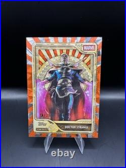 2026 Topps Mint Marvel Doctor Strange #90 Gold Orange Diamanté 14/25 SSP