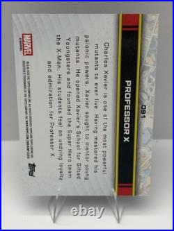 2026 Topps Sapphire Marvel PROFESSOR X Black 1/10 ALPHA