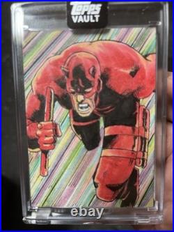 2026 Topps marvel Vault Sketch Daredevil By Al Stafano