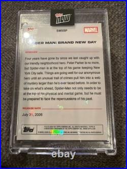 2026 Tops Marvel Now Spider-Man Brand New Day Trading Card SMSSP