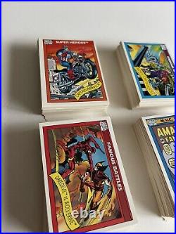 240+ Marvel 1990 Impel Trading Cards