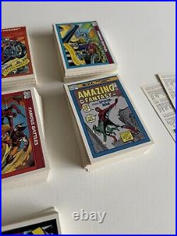 240+ Marvel 1990 Impel Trading Cards