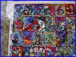 2 Full Uncut Sheets Marvel AMAZING SPIDER-MAN 1994 Trading Cards 29420 & 29421