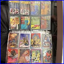 300+ Cards Marvel X-Men Card collection 90's