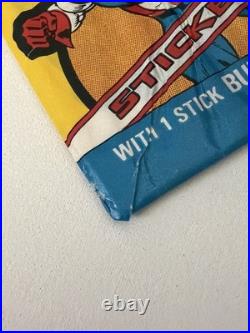 3 Packs 1976 Topps Marvel Super Heros Spiderman & Hulk and Capt America See Pics