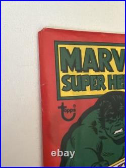 3 Packs 1976 Topps Marvel Super Heros Spiderman & Hulk and Capt America See Pics