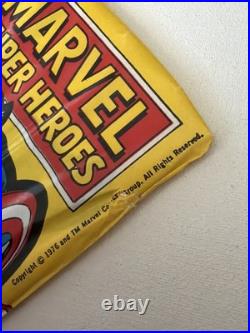 3 Packs 1976 Topps Marvel Super Heros Spiderman & Hulk and Capt America See Pics