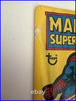3 Packs 1976 Topps Marvel Super Heros Spiderman & Hulk and Capt America See Pics