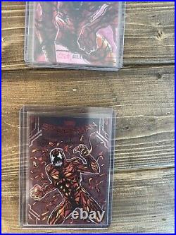 4 Upper Deck Marvel Allure Annual Spider Man Carnage Sketch Card 1/1