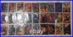90s Marvel Trading Card Lot of 585 Cards MULTIPLE MARVEL CHARACTERS