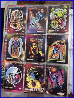 90s marvel trading cards 200 Cards all Mint 90s marvel trading cards 200 Cards all Mint
