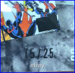 92 Marvel Masterpiece Platinum Orang lava White Queen. Card #95 SSP 15/25