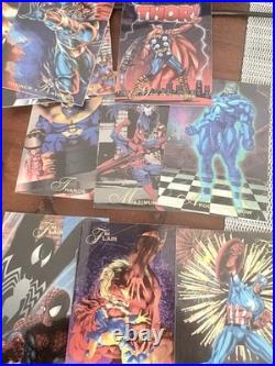 94 FLAIR MARVEL INAUGURAL EDITION SET of 11 Packs Fleer X-men Surfer Comics