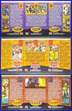 94 Fleer Ultra X-MEN Master Set ALL Ultraprints, Subsets, Triptychs & Promos