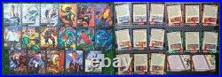 95 Fleer Ultra Spider-Man Gold Signature Series MASTER SET ALL Subsets+Binder