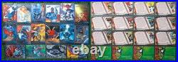 95 Fleer Ultra Spider-Man Gold Signature Series MASTER SET ALL Subsets+Binder