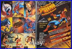 95 Fleer Ultra Spider-Man Gold Signature Series MASTER SET ALL Subsets+Binder