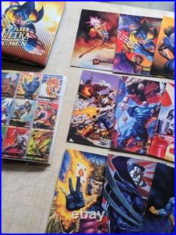 95 Fleer Ultra X-MEN Master Set All 179 Cards On Checklist + Ultraprints/Binder