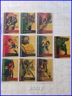 95 Fleer Ultra X-MEN Master Set All 179 Cards On Checklist + Ultraprints/Binder 95 Fleer Ultra X-MEN Master Set All 179 Cards On Checklist + Ultraprints/Binder