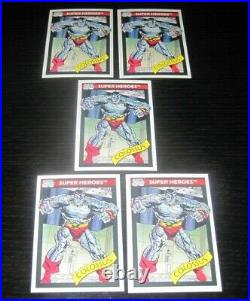 (9) 1990 Impel Marvel Universe Comics Trading Card Rookie Series 1 Colossus #36