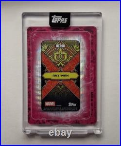ANT-MAN 2025 Topps Marvel Mint Gambit's Deck Playing Card Encased #/99