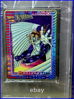 ARCHANGEL PSA GRADED POP 2? 1996 Marvel Metallic Impressions X-Men THICK SLAB