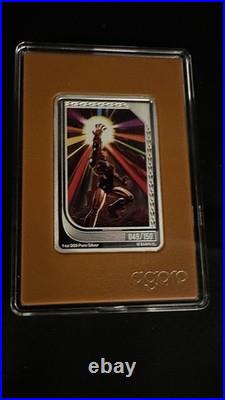 Agoro Marvel Limited Edition Silver Spider-Man & Iron Man Trading Cards