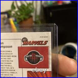 Amen Thompson 2023-24 Hoops Premium Net Marvels Scope Prizm Rookie Insert Card Amen Thompson 2023-24 Hoops Premium Net Marvels Scope Prizm Rookie Insert Card